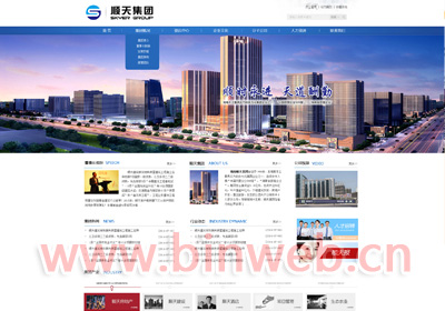 湖南顺天集团,长沙做网站,长沙网页设计客户案例